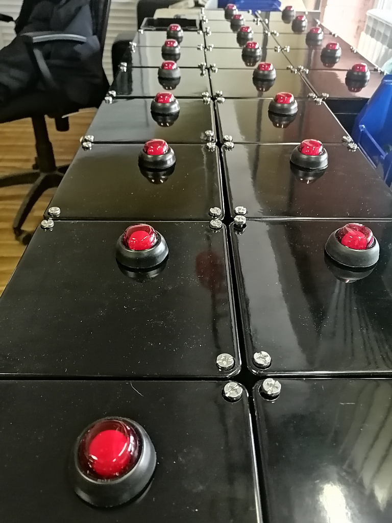 Взрывозащищенные пульты управления из полиэстера, с лампой индикации красного цвета.jpg