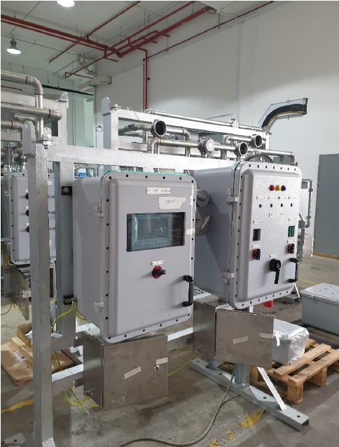 Распределительные панели управления с ПЛК и автоматическими выключателями типа MCB. Исполнение Exe, Exd