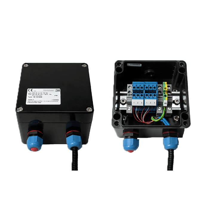 Взрывозащищенная клеммная коробка из полиэстера
