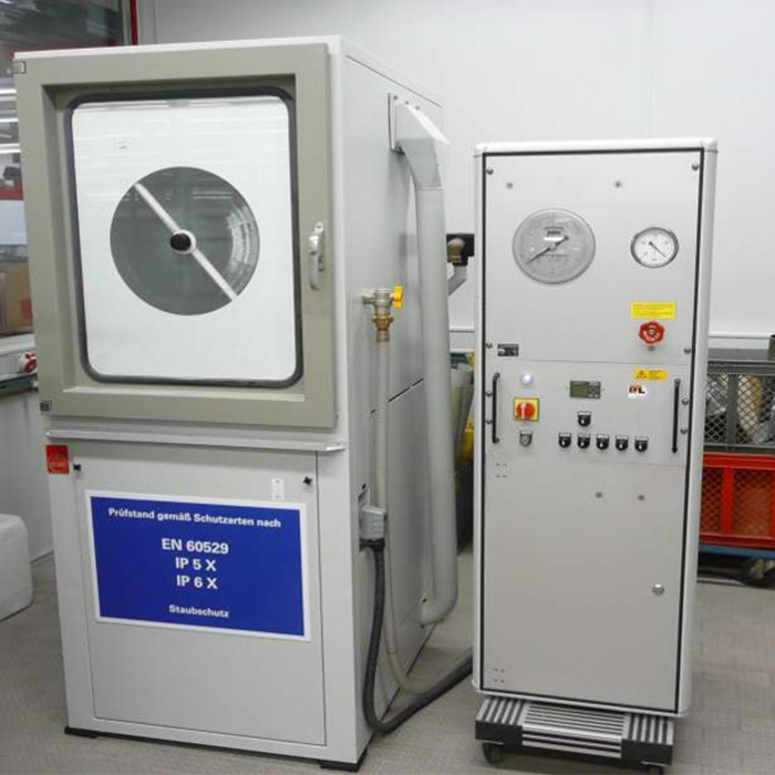 Пылевая камера для проведение испытаний оборудования на предмет воздействия пыли 