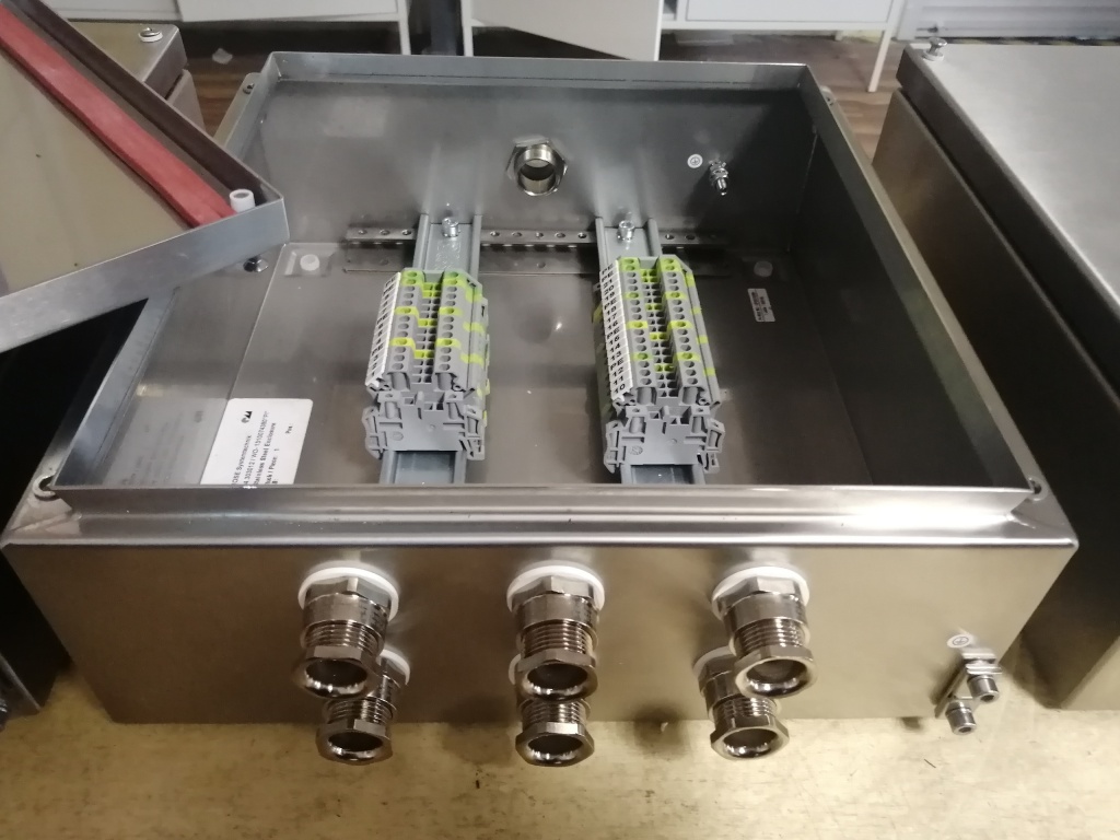 стандартные взрывозащищенные корпуса из нержавеющей стали 